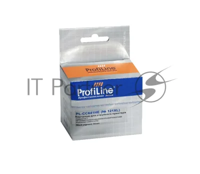 Картридж струйный ProfiLine PL-CC641HE №121XL для принтеров HP Deskjet D1663/D2500/D2563/D2663/D5563/F2423/F2493/F4213/F4275/F4280/F4283/F4583, HP Photosmart C4683/C4783 Black пигмент