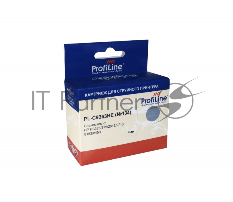 Картридж струйный ProfiLine PL-C9363HE №134 для принтеров HP PS325/375/2613/2713/8153/8453/7103 Color водные