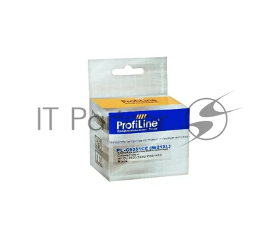 Картридж струйный ProfiLine PL-C9351CE №21XL для принтеров HP DJ 3920/3940/PSC1410 Black пигмент