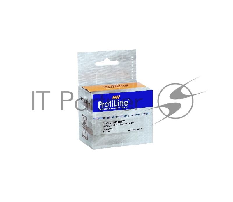 Картридж струйный ProfiLine PL-C8774HE №177 для принтеров HP 8253 Light Cyan водн
