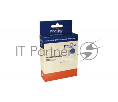 Картридж струйный ProfiLine PL-C4906A №940XL для принтеров HP Officejet Pro 8000/8500 Black пигмент