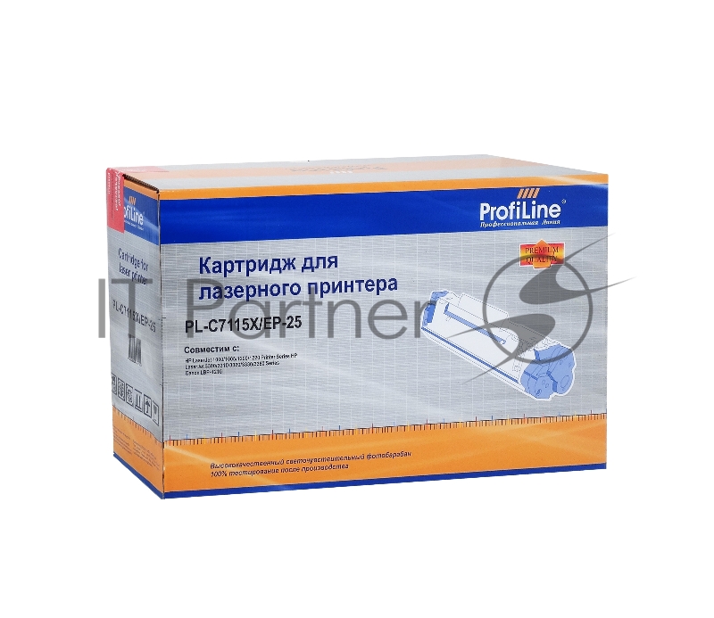 Картридж лазерный ProfiLine PL-C7115X/EP-25 для принтеров HP LJ 1000/1005/1200/1220/3300/3320MFP/3330MFP/3380/Canon LBP-1210 3500 копий