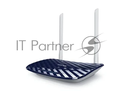 Маршрутизатор беспроводной TP-Link Archer C20 10/100BASE-TX синий