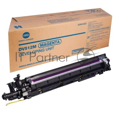 Блок проявки Konica-Minolta bizhub C224/284/364/454/554 красный DV-512M