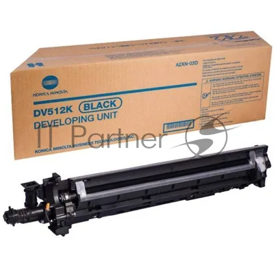 Блок проявки (девелопер) Konica-Minolta DV-512K/A2XN03D для Bizhub C224/284/364/454/554 черный 