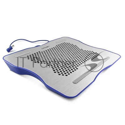 Подставка для ноутбука CROWN CMLC-1001 silver&blue (до 15,6", материал металл Вес 530 г Размер 331* 264*43 мм)