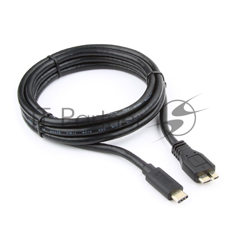 Кабель Cablexpert CCP-USB3-mBMCM-6 USB3.0 microBM/USB3.1TypeC, 1.8м, 