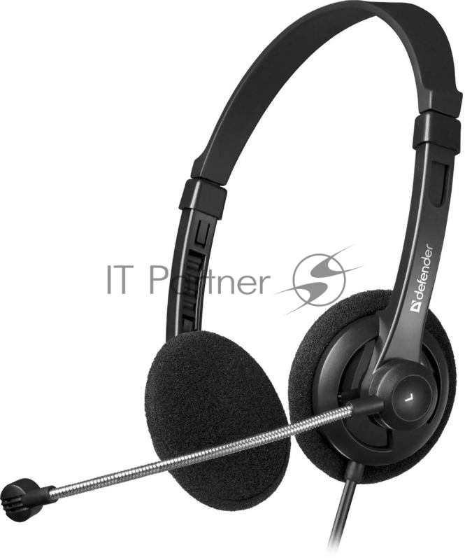 Гарнитура Defender Aura 104 чёрный, проводная