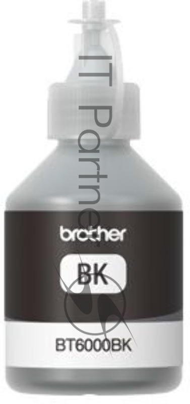 Чернила пигментные Brother BT6000BK черный (108 мл, 6000 стр.) для Brother DCP-T300/T500W/T700W