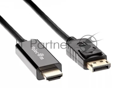 Кабель-переходник DisplayPort M-> HDMI M 1.8m Telecom TA494)