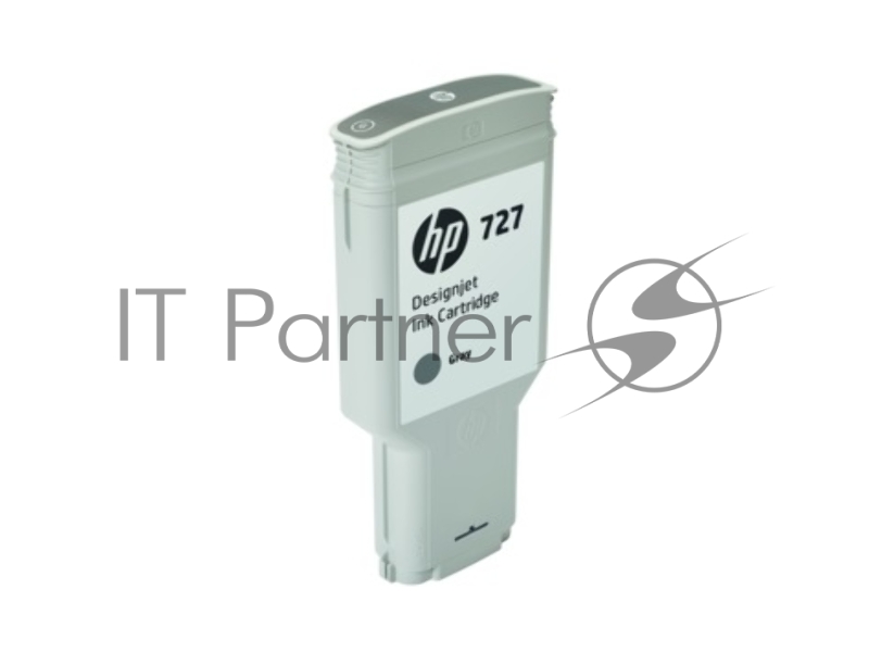 Картридж струйный HP 727 с чернилами фотографического черного цвета для принтеров Designjet, 300 мл