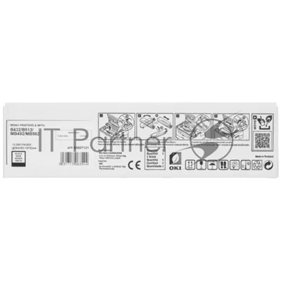 Картридж лазерный Oki B432/512/MB492/562 12K