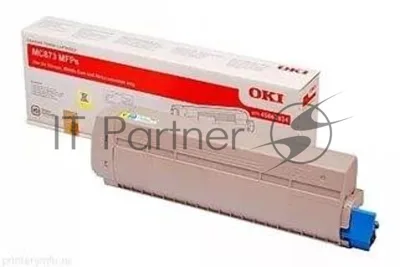 Картридж лазерный Oki МС873 10K (yellow)