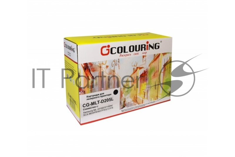 Картридж лазерный Colouring CG-MLT-D205L черный (5000 стр.) для Samsung ML-3310D/3710DN/SCX-4833FR/5637FR/5737FR