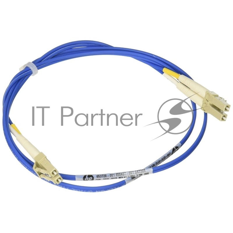 Кабель HP QK732A Premier Flex LC/LC Multi-mode OM4 2 Fiber 1m Cable 