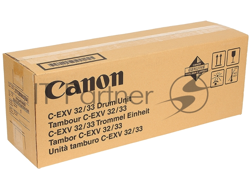 Фотобарабан Canon C-EXV32/33 (2772B003BA), монохромный, для iR2520/2525/2530/2545 (140000 стр. для 2520/2520i/2525/2525i/2530/2530i, 169000 стр. для 2535/2535i/2545/2545i)