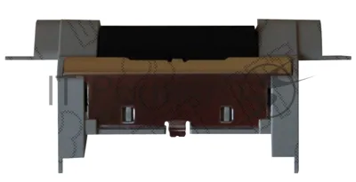 Тормозная площадка кассеты HP LJ 1320/1160/3390/3392/2400/2420/2430/P2015 (FM2-6009/FM2-6707/RM1-1298) (о)