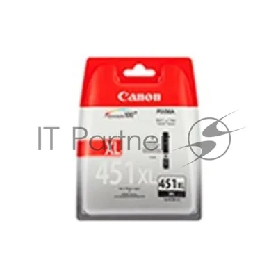 Картридж струйный CLI-451XLBK (6472B001) для Canon PIXMA iP7240, MG5440, 6340, Черный, 4425стр.