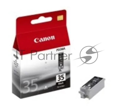 Картридж струйный Canon PGI-35Bk (1509B001) черный (9.30 мл, 200 стр.) для Canon PIXMA iP100, iP110