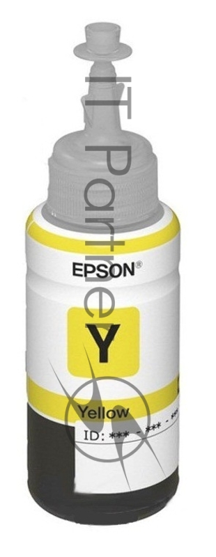 Чернила Epson L100/110/200/210/300/355/550/555 (O) C13T66444A, yellow, 70ml