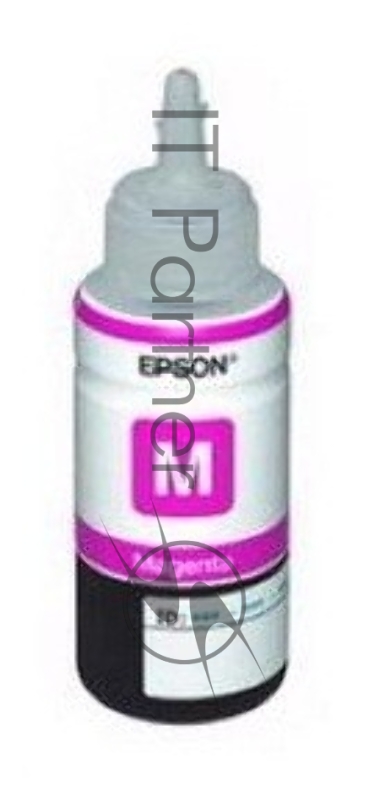 Чернила Epson L100/110/200/210/300/355/550/555 (O) C13T66434A, magenta, 70ml