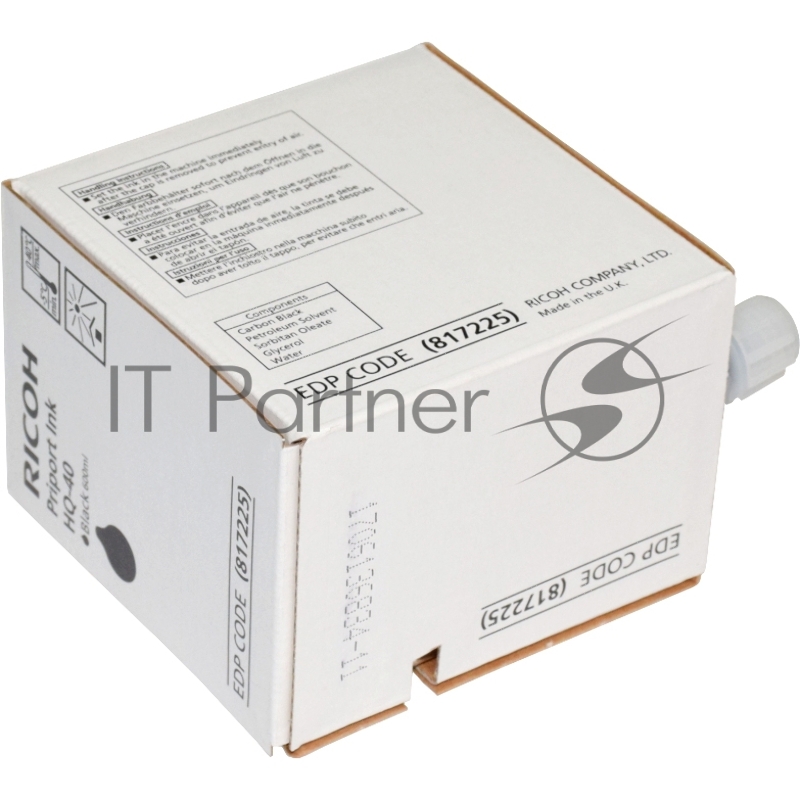 Краска Ricoh Priport JP-4500 HQ40 600 мл., CPI-11 черный (5 картриджей*600 мл)