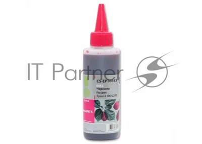 Чернила Cactus CS-EPT6643 пурпурный (100мл) Epson L100