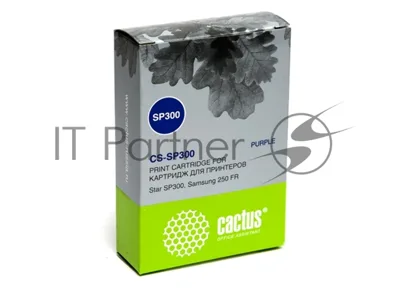 Картридж матричный Cactus CS-SP300 фиолетовый (1 800 000 знаков) для Star SP300/Samsung 250 FR