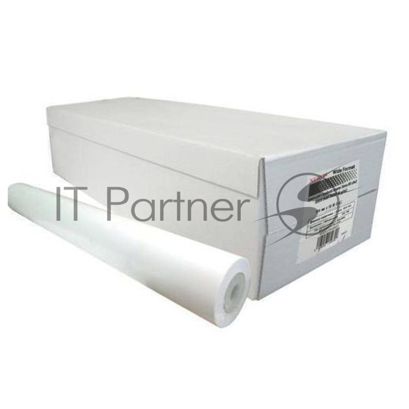 Бумага Xerox Inkjet Monochrome Paper 80г, 0.610x100м в инд.упаковке кратно 1рул.