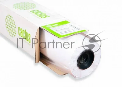 Бумага Cactus CS-PC90-61045 24"(A1) 610мм-45м/90г/м2/белый CIE169% универсальная (с покрытием) втулка:50.8мм (2") (упак.:1рул)