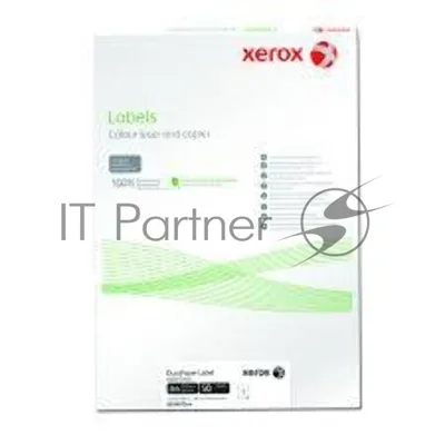 Наклейки Polyester XEROX SRA3, 100 листов, белые (Durapaper)