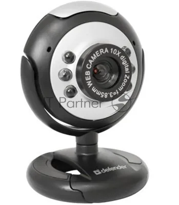 Веб-камера Defender C-110 0.3МП, USB, 640x480