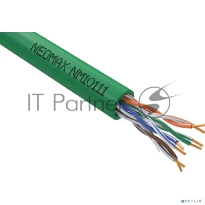 Кабель NEOMAX NM10111 Кабель UTP cat.5e 4 пары (305 м) 0.51 мм LSZH Taiwan (200 Mhz)