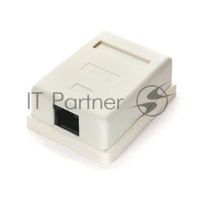 Розетка GEMBIRD NA212 RJ-45 кат.5e внешняя 1 порт, 110/Krone