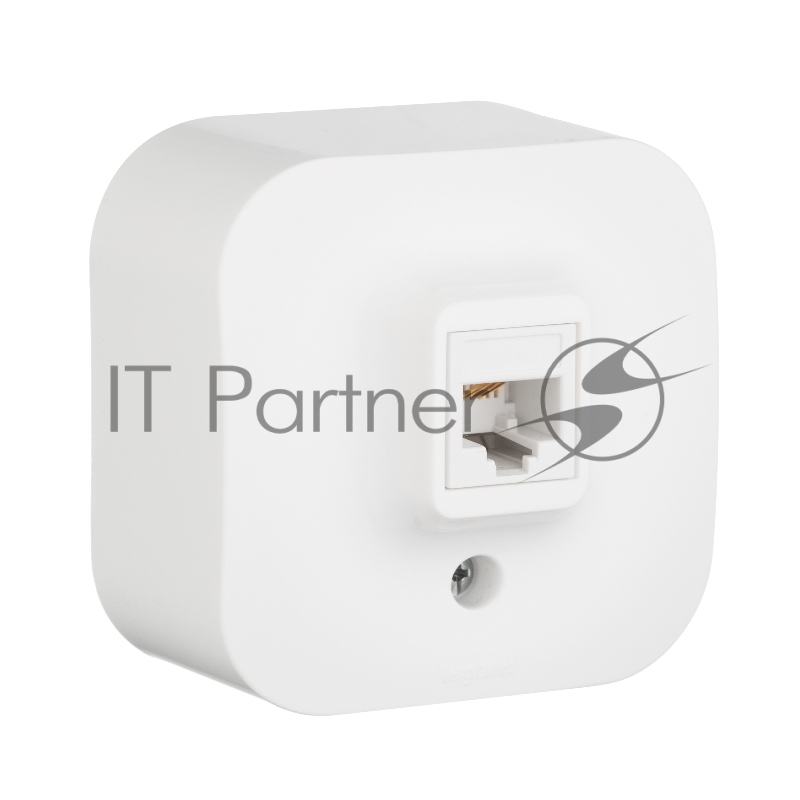 Розетка Legrand 782214 Quteo RJ11 (Белая)