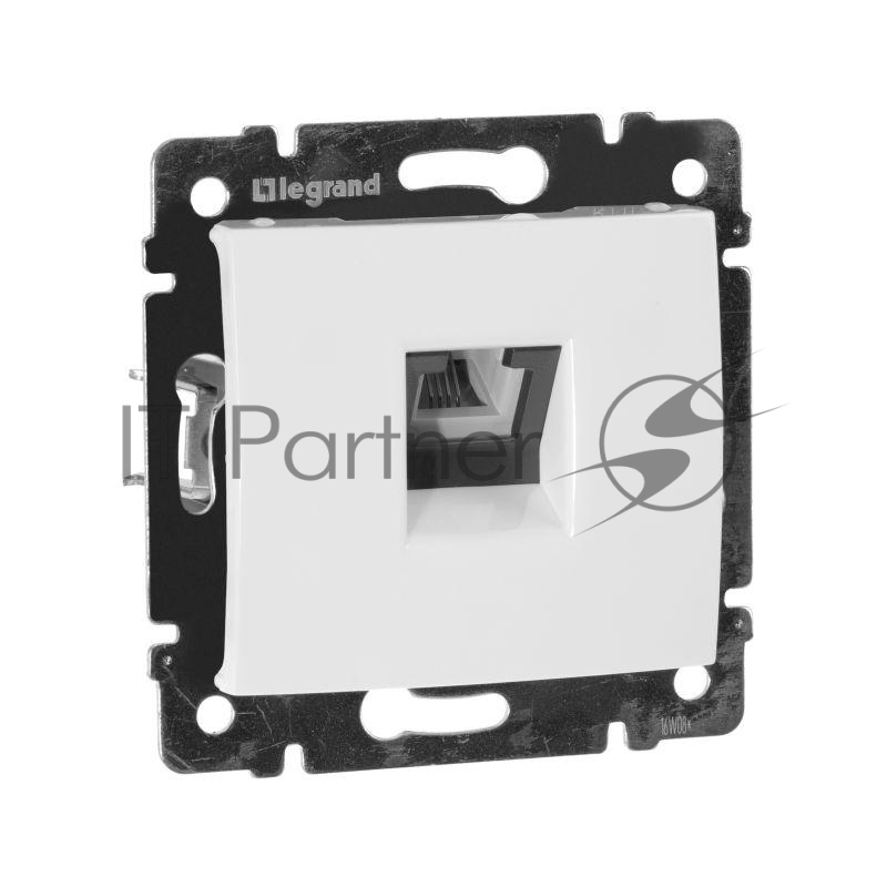 Legrand Legrand 774438 Розетка телефонная Valena RJ11 4 контакта 1 коннектор (белая)