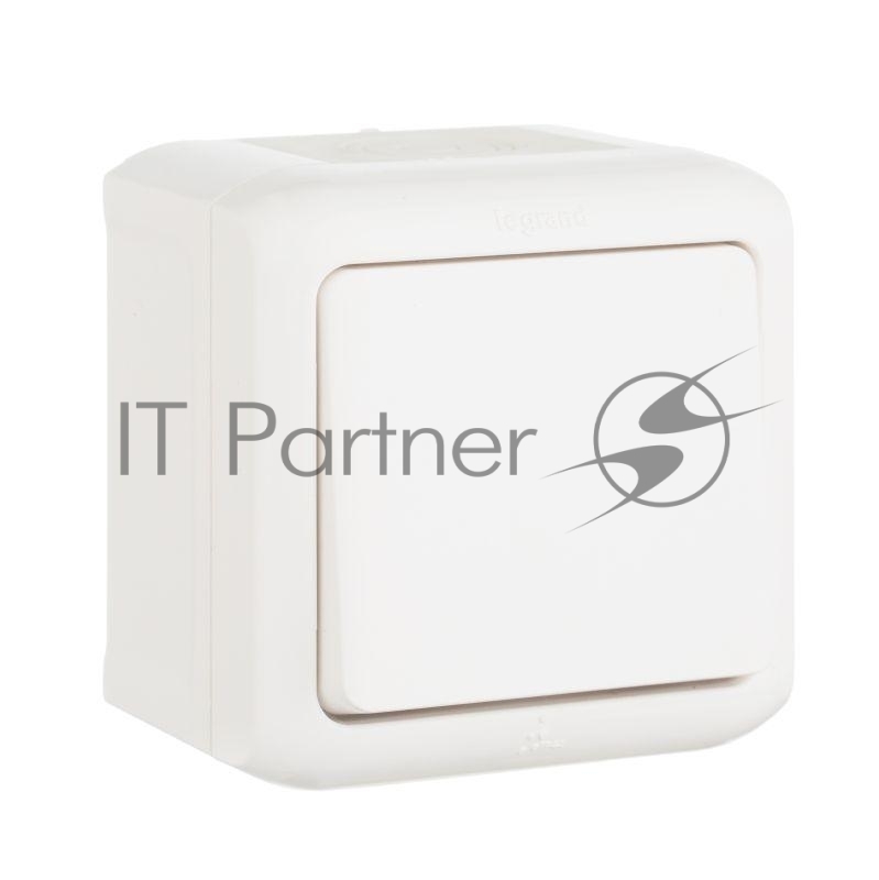 Переключатель одноклавишный IP44 (Белый) Legrand 782304
