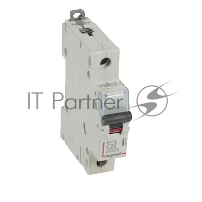 Выключатель автоматический DX3-E C25 1П 6000/6kA Авт.выкл.DX3-E C25 1П 6000/6kA