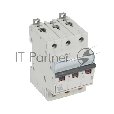 Выключатель автоматический DX3-E C40 3П 6000/6kA Авт.выкл.DX3-E C40 3П 6000/6kA