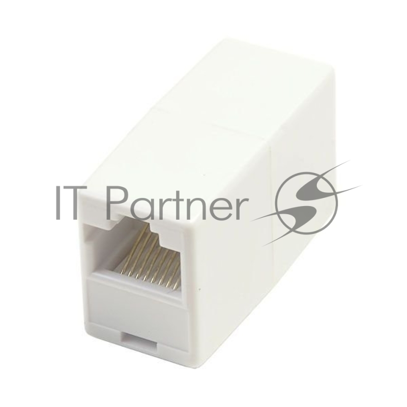 Коннектор проходной адаптер RJ45 Gembird Соединитель RJ-45F/RJ-45F TA350/1