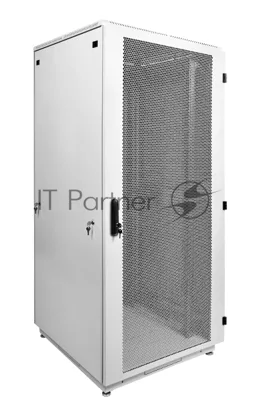 Шкаф телекоммуникационный напольный 42U (800x1000) дверь перфорированная (3 места), ШТК-М-42.8.10-4ААА