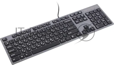 Клавиатура A4Tech KV-300H проводная, USB Type-A, серый