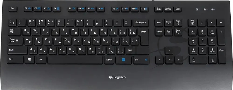 Клавиатура проводная Logitech Keyboard K280E (920-005215) USB черный