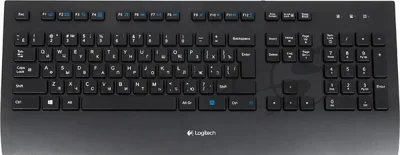 Клавиатура проводная Logitech Keyboard K280E (920-005215) USB черный