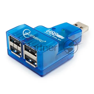 USB-концентратор Gembird UHB-CN224, USB 2.0, Mini USB 2.0 4-port, USB