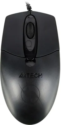 Мышь проводная A4Tech OP-720 черный, 1000 dpi, PS/2, кнопки - 3