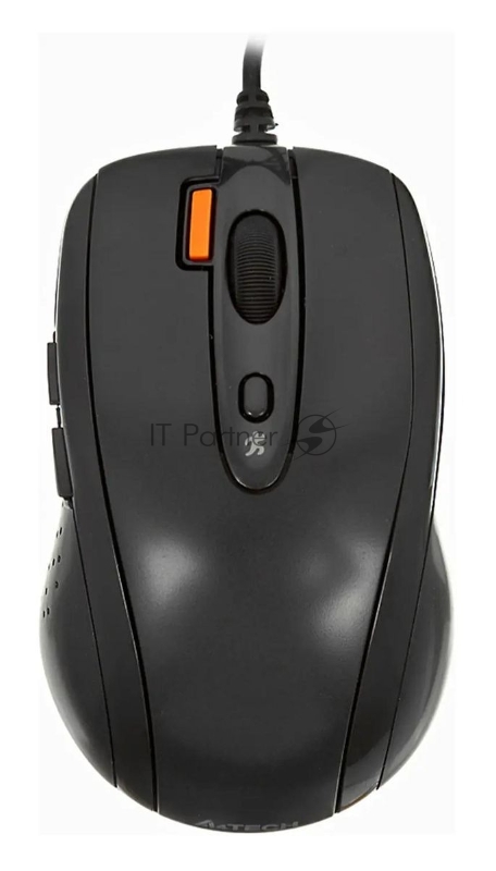 Мышь проводная A4Tech N-70FX черный, 1600 dpi, USB, кнопки - 7