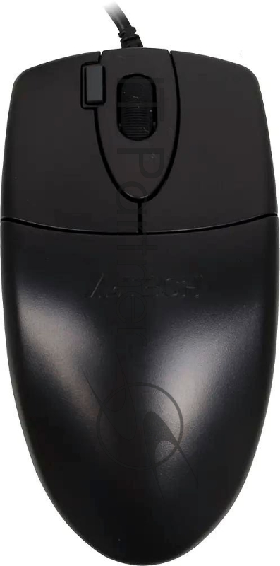Мышь проводная A4Tech OP-620D черный, 1000 dpi, USB, кнопки - 4