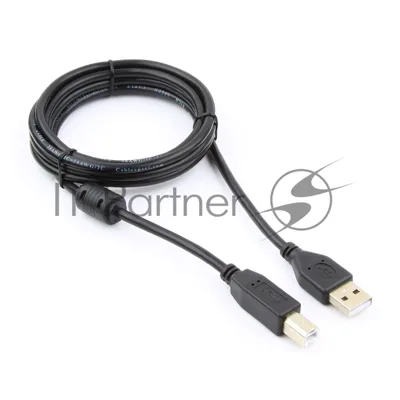 Кабель Gembird USB 2.0 PRO для соед. 1.8м AM/BM позол.конт., фер.кол., пакет