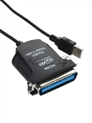 Кабель AM/LPT 1.8м VCOM адаптер USB -> LPT (прямое подключение к LPT порту принтера), VUS7052